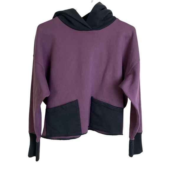 Levis LVC 1950s Hoodie Womens Small Purple Sweatshirt Repro *Modified / Stains * - Picture 1 of 10